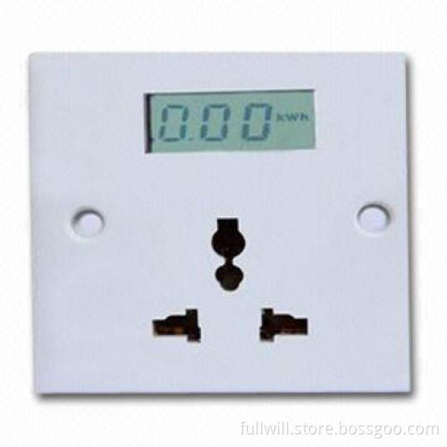 High-precision Energy Monitor with Large LCD Display and 50 to 60Hz Frequency